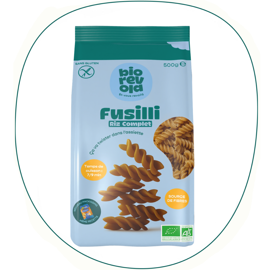 Fusilli riz complet Bio