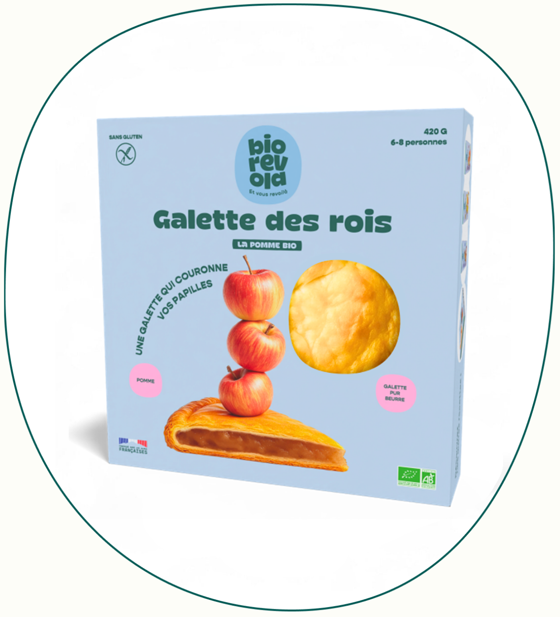 Galette des rois Pomme