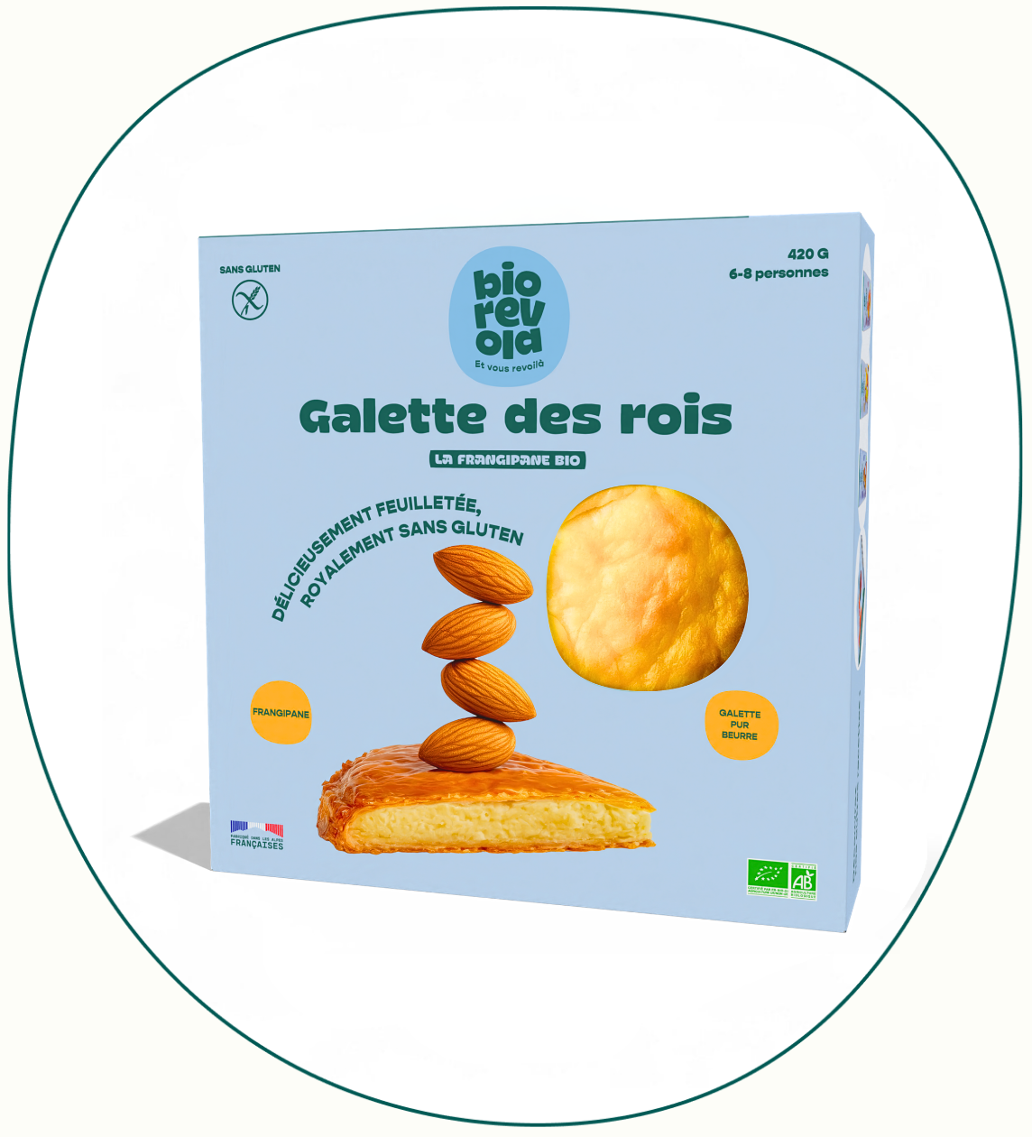Galette des rois Frangipane