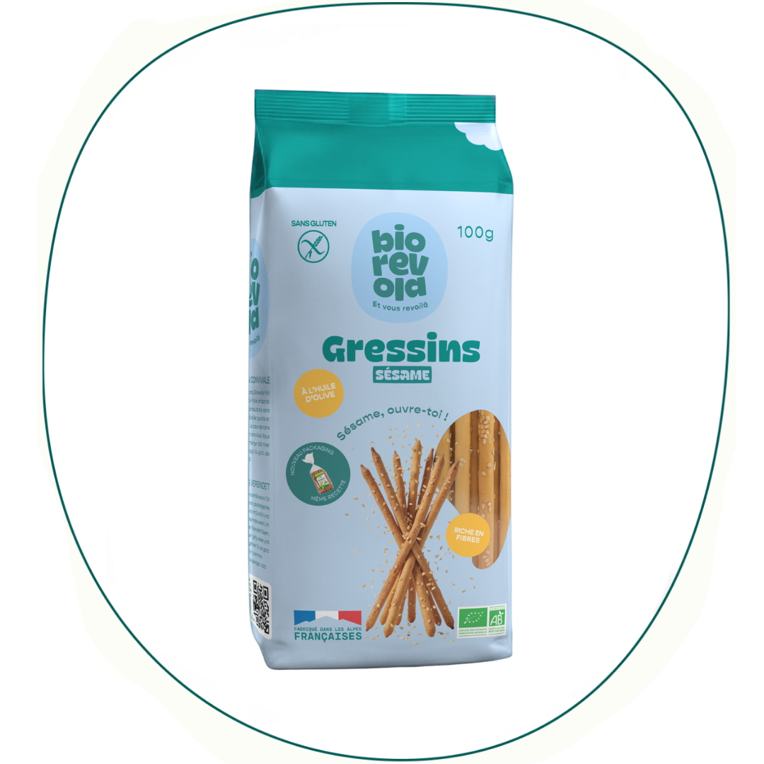 Gressins au sésame Bio
